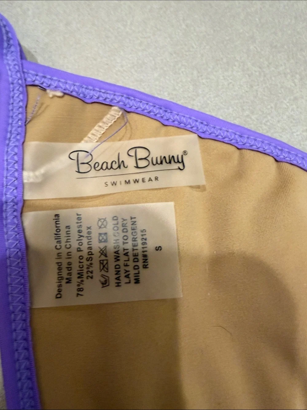 Beach Bunny Hard Summer Purple Bikini - Picture 5 of 6